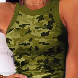 Green Camo Tank